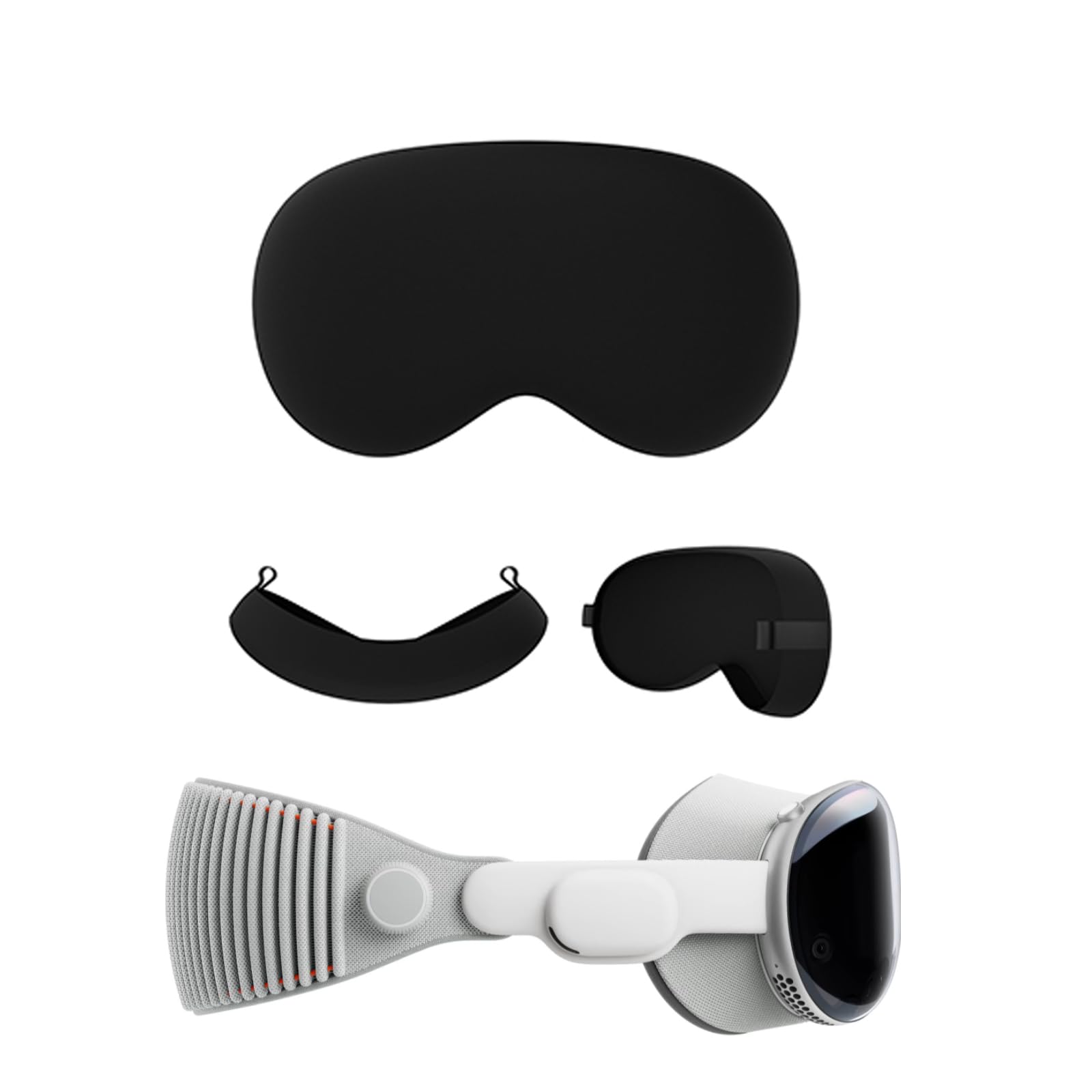 Amazon | Apple Vision Pro用シリコン/TPU保護カバー スリムスクリーン